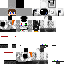 Minecraft skin texture, 64x64 pixels