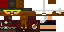 Minecraft skin texture, 64x32 legacy pixels