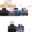Minecraft skin texture, 64x64 pixels