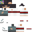 Minecraft skin texture, 64x64 pixels