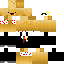 Minecraft skin texture, 64x64 pixels