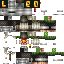 Minecraft skin texture, 64x64 pixels