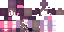 Minecraft skin texture, 64x32 legacy pixels