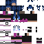 Minecraft skin texture, 64x64 pixels