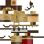 Minecraft skin texture, 64x64 pixels
