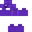 Minecraft skin texture, 64x64 pixels