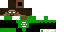 Minecraft skin texture, 64x32 legacy pixels