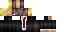 Minecraft skin texture, 64x32 legacy pixels