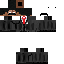 Minecraft skin texture, 64x64 pixels