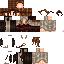 Minecraft skin texture, 64x64 pixels