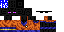 Minecraft skin texture, 64x32 legacy pixels