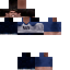 Minecraft skin texture, 64x64 pixels