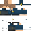 Minecraft skin texture, 64x64 pixels