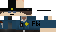 Minecraft skin texture, 64x32 legacy pixels
