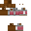 Minecraft skin texture, 64x64 pixels