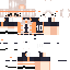 Minecraft skin texture, 64x64 pixels
