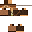 Minecraft skin texture, 64x64 pixels