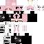 Pink Minecraft skin texture, 64x64 pixels