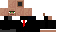 Minecraft skin texture, 64x32 legacy pixels