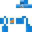 Minecraft skin texture, 64x64 pixels