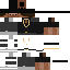 Minecraft skin texture, 64x64 pixels