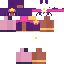 Minecraft skin texture, 64x64 pixels