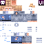 Minecraft skin texture, 64x64 pixels