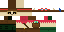 Minecraft skin texture, 64x32 legacy pixels