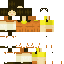 Minecraft skin texture, 64x64 pixels