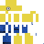Minecraft skin texture, 64x64 pixels