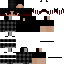 Minecraft skin texture, 64x64 pixels