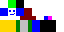 Minecraft skin texture, 64x32 legacy pixels
