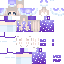 Minecraft skin texture, 64x64 pixels