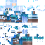 Minecraft skin texture, 64x64 pixels