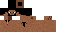 Minecraft skin texture, 64x32 legacy pixels