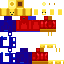 Minecraft skin texture, 64x64 pixels