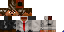 Minecraft skin texture, 64x32 legacy pixels