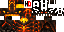 Minecraft skin texture, 64x32 legacy pixels