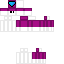 Minecraft skin texture, 64x64 pixels