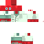 Minecraft skin texture, 64x64 pixels