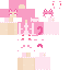 Minecraft skin texture, 64x64 pixels
