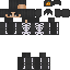 Minecraft skin texture, 64x64 pixels