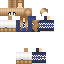 Minecraft skin texture, 64x64 pixels