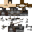 Minecraft skin texture, 64x64 pixels