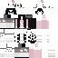 Minecraft skin texture, 64x64 pixels