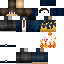Minecraft skin texture, 64x64 pixels