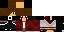 Minecraft skin texture, 64x32 legacy pixels