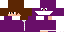 Minecraft skin texture, 64x32 legacy pixels