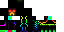 Minecraft skin texture, 64x32 legacy pixels