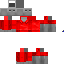 Minecraft skin texture, 64x64 pixels
